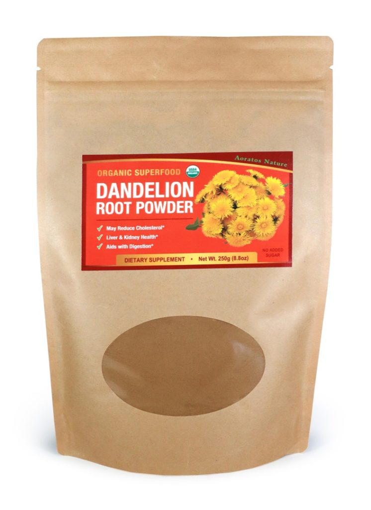 Dandelion Powder 250g – Aoratosnature.com
